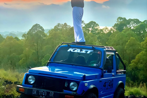 Canggu: Private Mount Batur Sunrise Jeep with Breakfast South Bali Pick Up