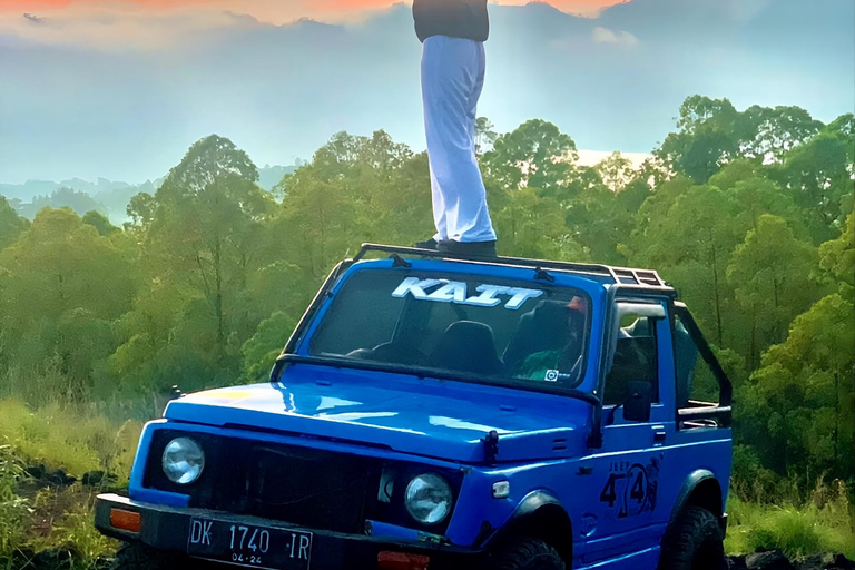 Canggu: Private Mount Batur Sunrise Jeep with Breakfast South Bali Pick Up