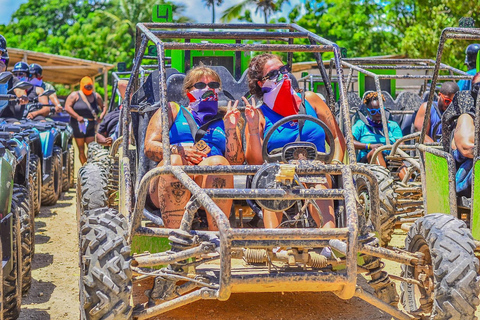 ATV and Buggy Excursion 4x4 in Punta Cana with Water Cave Shared ATV