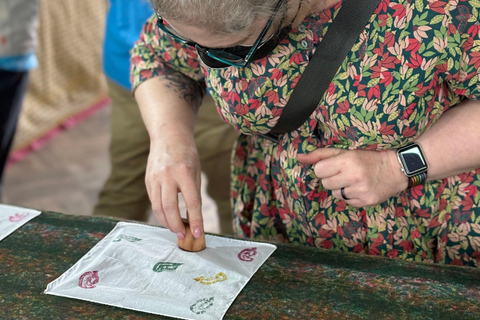 Wooden Block-Making Experience in Jaipur