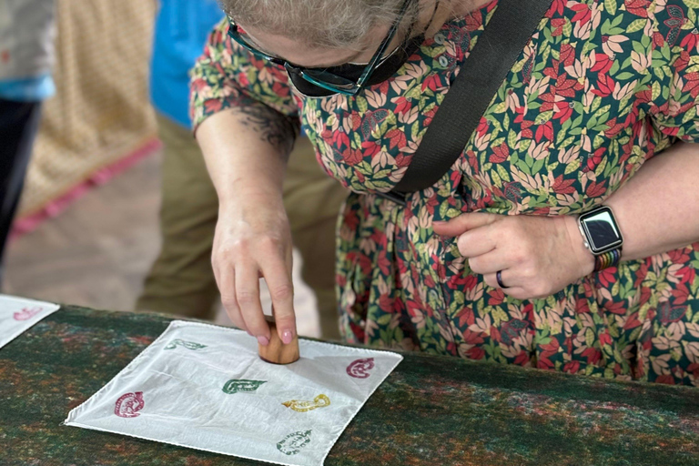 Wooden Block-Making Experience in Jaipur