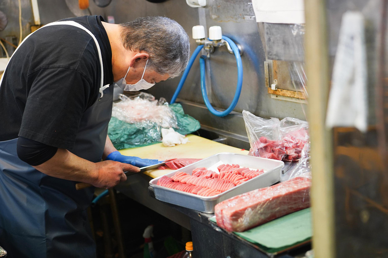 Tokio: Tsukiji-Fischmarkt Meeresfrüchte- und Sightseeingtour