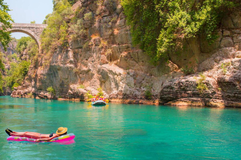 Alanya: Koprulu Canyon SUP, Buggy Safari, and Fishing Tour Rafting with Hotel Pick Up and Lunch
