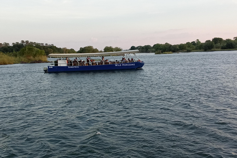 Crucero en barco por el Zambeze al atardecer