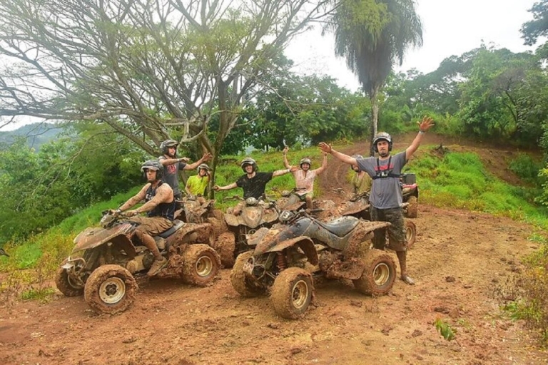 From San Jose: Zipline and ATV Full-Day Tour with Lunch