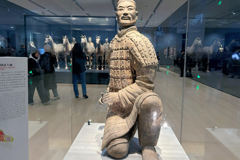 Xi'an: Terracotta Army, City Wall, Pagoda & Family Lunch Private Guided Tour with Lunch and Pickup Anywhere in Xi'an