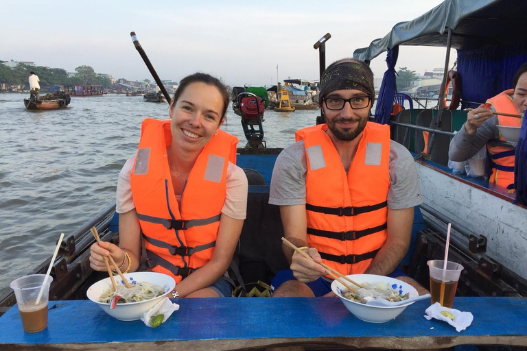 Von HCM 1-Tag Cai Rang schwimmender Markt lokales Mekong-Dorf