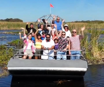 Kissimmee: Passeio de aerobarco por Everglades Alligator e Vida Selvagem