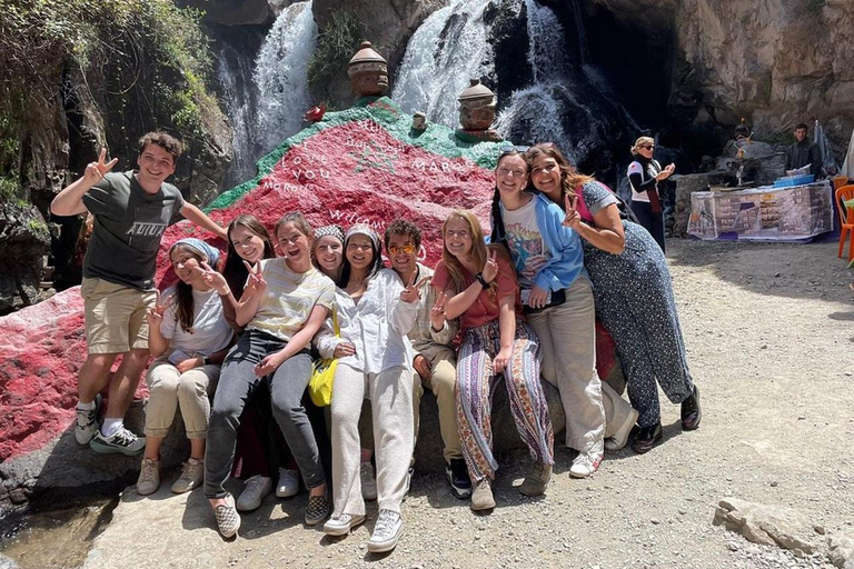 Marrakech: Ourika Vallei Trip met Watervallen Wandeling &amp; Lunch