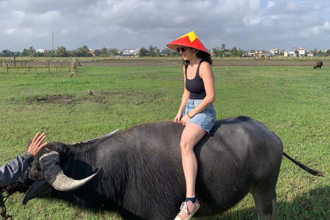 Hoi An:Funny Duck Farm Bike Tour& Buffalo Ride&Coffee Making Hoi An : Funny Duck Farm & Lantern Making without Pick up