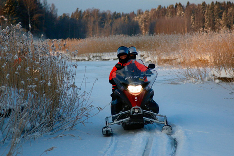 Helsinki: Snowmobile Tour with Lunch and Transfers