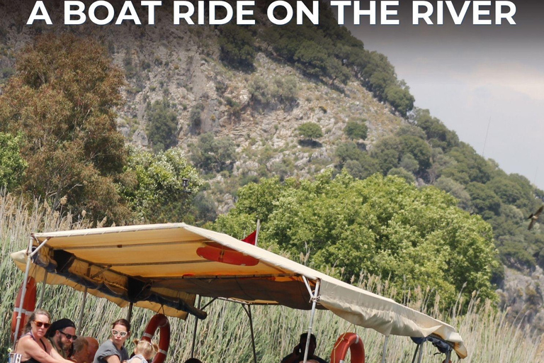 Dalyan Tour: Mud Bath, Rock Tombs & Turtle Beach with Lunch