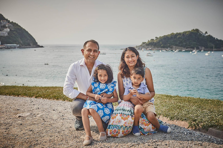 Professionele fotoshoot tijdens een bezoek aan San SebastiánProfessionele fotoshoot in San Sebastián (Pivate tour)