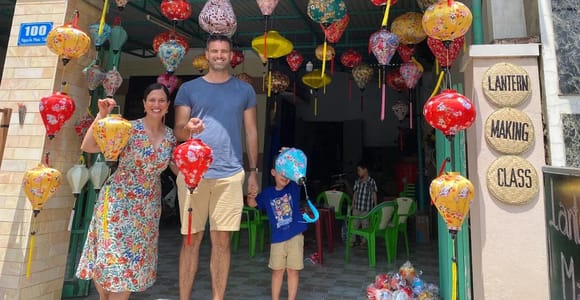 Hoi An: Traditional Lantern Workshop in a Local Family Home