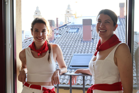 Pamplona Bulls: Balcony View & Gourmet Breakfast