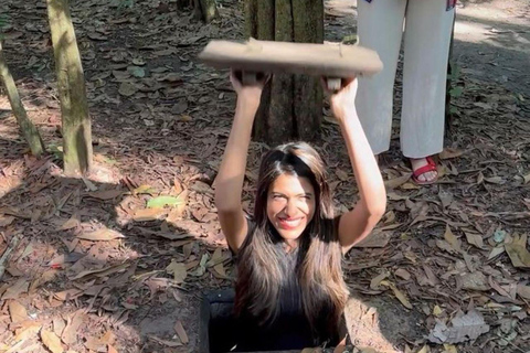 Cu Chi Tunnels Half-Day Adventure from Ho Chi Minh City Small Group Tour (Morning/Afternoon)