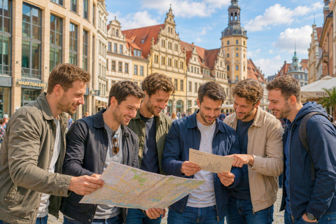 Leipzig: Outdoor Puzzle Tour with Puzzle Backpack – The Hidden Legacy Leipzig: Outdoor Puzzle Tour with Puzzle Backpack – The Hidden Heritage