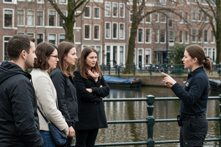Amsterdam: Anne Frank Walking Tour (French)