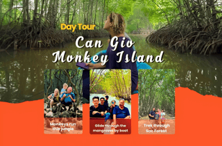 Von Ho-Chi-Minh-Stadt: Can Gio Mangrovenwald & Affeninsel-Trek