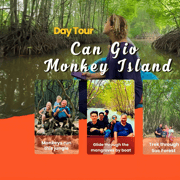 From Ho Chi Minh City: Can Gio Mangrove & Monkey Island Trek From Ho Chi Minh City: Can Gio Mangrove & Monkey Island Trek