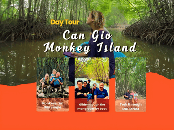 Da Ho Chi Minh City: Mangrovie di Can Gio e trekking sull'Isola delle Scimmie