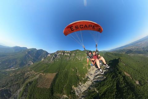 Durres / Golem Tandem Paragliding Flight with Pick-up