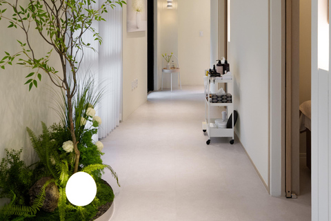 Seoul: Sola Spa Myeongdong Body Scrub, Scalp & Facial Care Healing Combo: Foot Bath, Massage Chair, K-Dessert & Drink