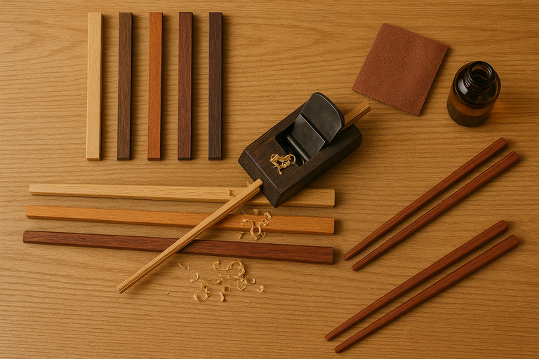 Tokyo: Chopstick-Making Workshop with Engraving