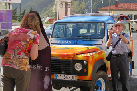 Funchal: Surprise Madeira Highlights for Cruise Guests Surprise 4x4 Half-Day Memorable for Cruise Guests