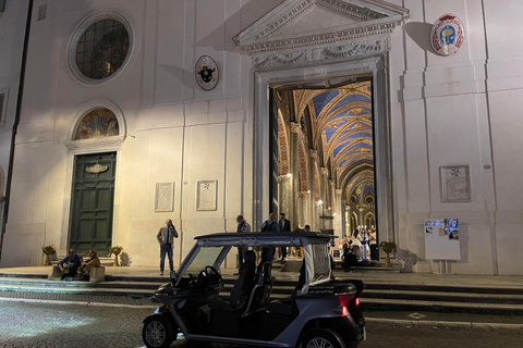 Rome by Night Private Golf Cart Tour