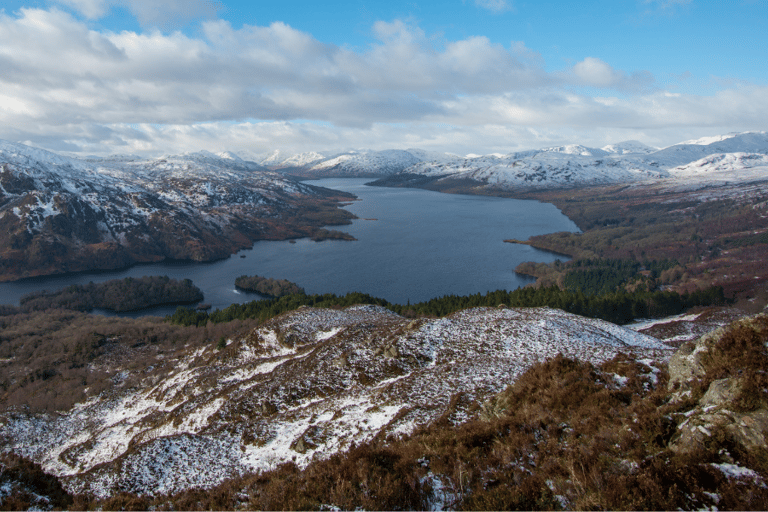 Tour in auto del Parco Nazionale di Loch Lomond e Trossachs con un&#039;appTour di Loch Lomond