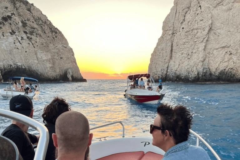 Zakynthos: Mizithres Sunset Cruise with Turtle Spotting