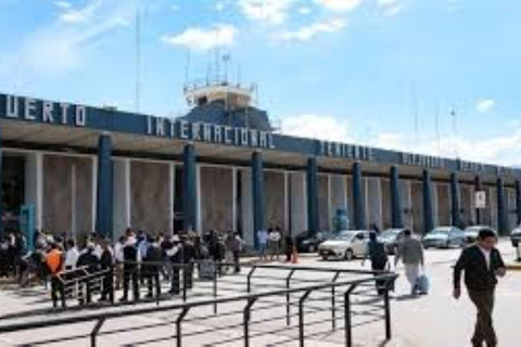Cusco : Upphämtning på flygplatsen.
