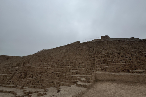 Culture in Lima: Huaca Pucllana and the Historic Center with Catacombs Huaca + Catacombs