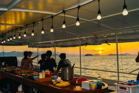 Phuket: Sunset Seafood Dinner Cruise In Phang Nga Bay