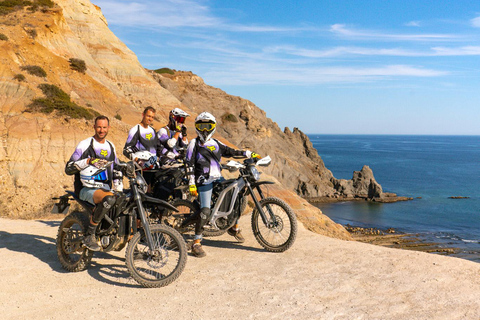 Lagos, Algarve: Adventure Tours on Surron Electric Dirtbikes Golden Cliffs Tour