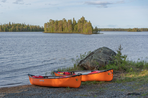 Canoe Adventure in Lapland (Rovaniemi)