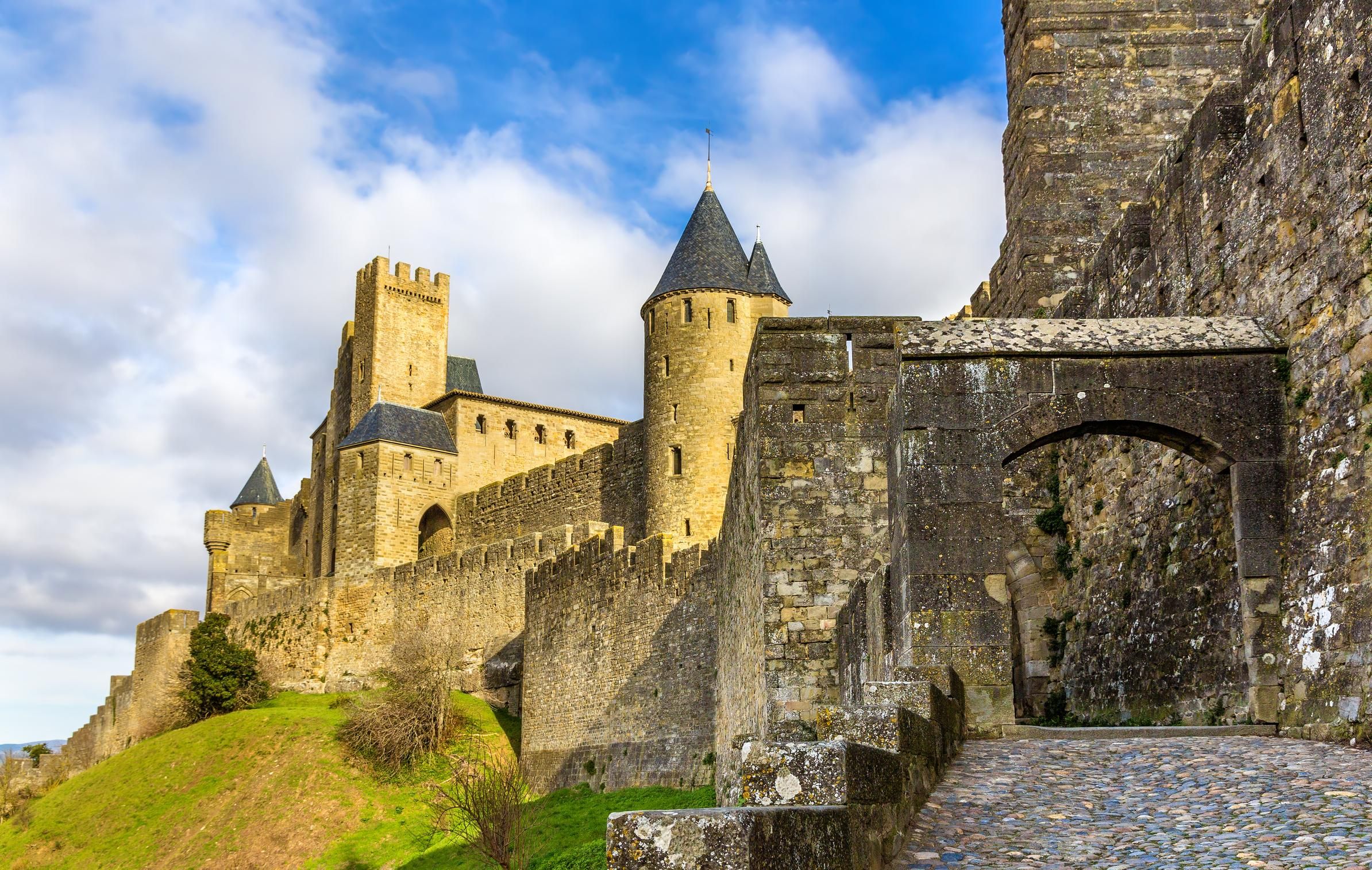 Carcassonne: Express-Spaziergang mit einem Einheimischen in 60 Minuten