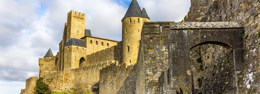 Carcassonne : Promenade express avec un habitant en 60 minutes
