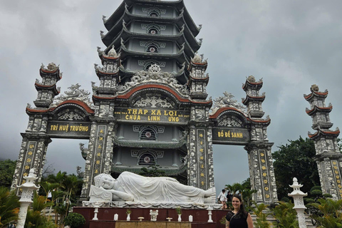 Da Nang Marmorberg, Dragon Bridge, strand Motorcykeltur