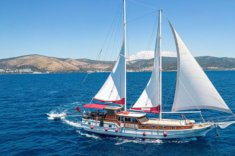 Bodrum: Passeio de barco particular em Bodrum com almoçoPasseio de barco privado