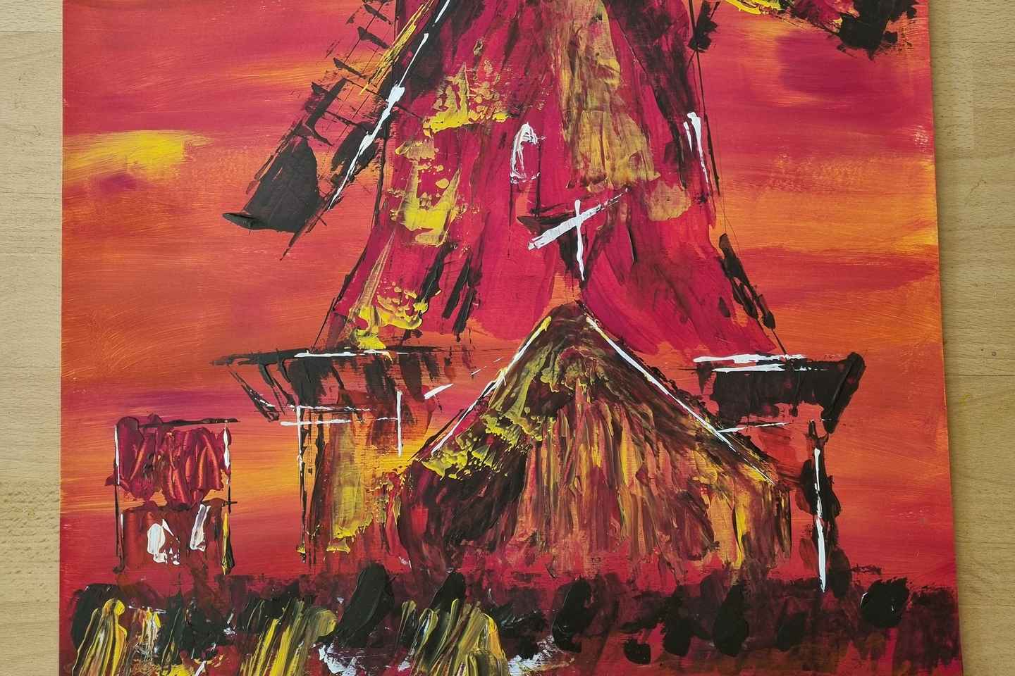 Zaandam: dipingi un mulino olandese in un atelier accogliente