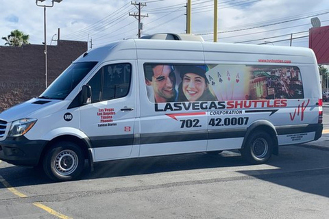 Las Vegas: Comfortable shuttle trips from/to San Diego Single shuttle ticket from San Diego to Las Vegas