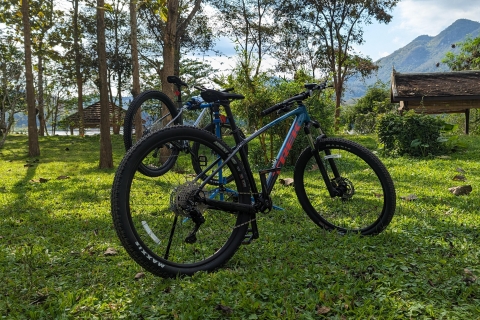 Luang Prabang : Excursion en VTT(1) Visite d'une demi-journée en vélo de montagne le matin