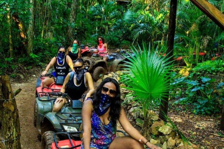 Cancun: ATV, Zipline, and Cenote Tour with Lunch