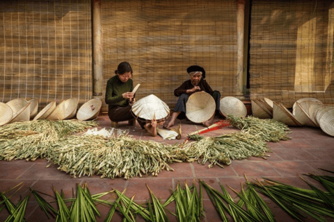 From Hanoi: Day Trip to 5 Traditional Handicraft Villages Small Group Tour