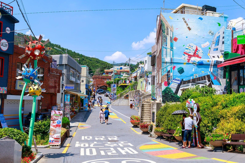 Tour della città di Busan in auto privataServizi di auto private a noleggio a Busan