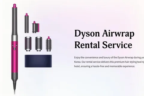 Louez un Dyson Airwrap pendant votre voyage en Corée
