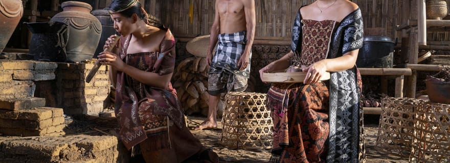 Cours de cuisine balinaise au musée vivant de Bali
