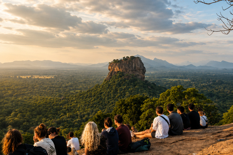 Sigiriya: Pidurangala Rock Sunrise / Sunset Hike with Pickup Sigiriya: Sunrise or Sunset Lion Rock Guided Climb
